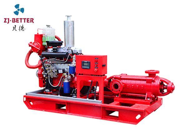热交换器柴油机多级消防泵